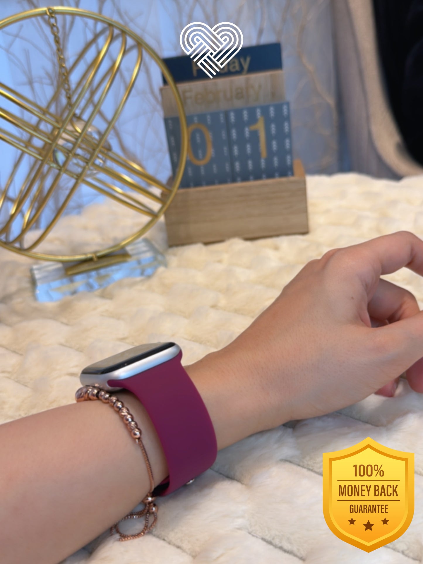 Silicone Apple Watch Band