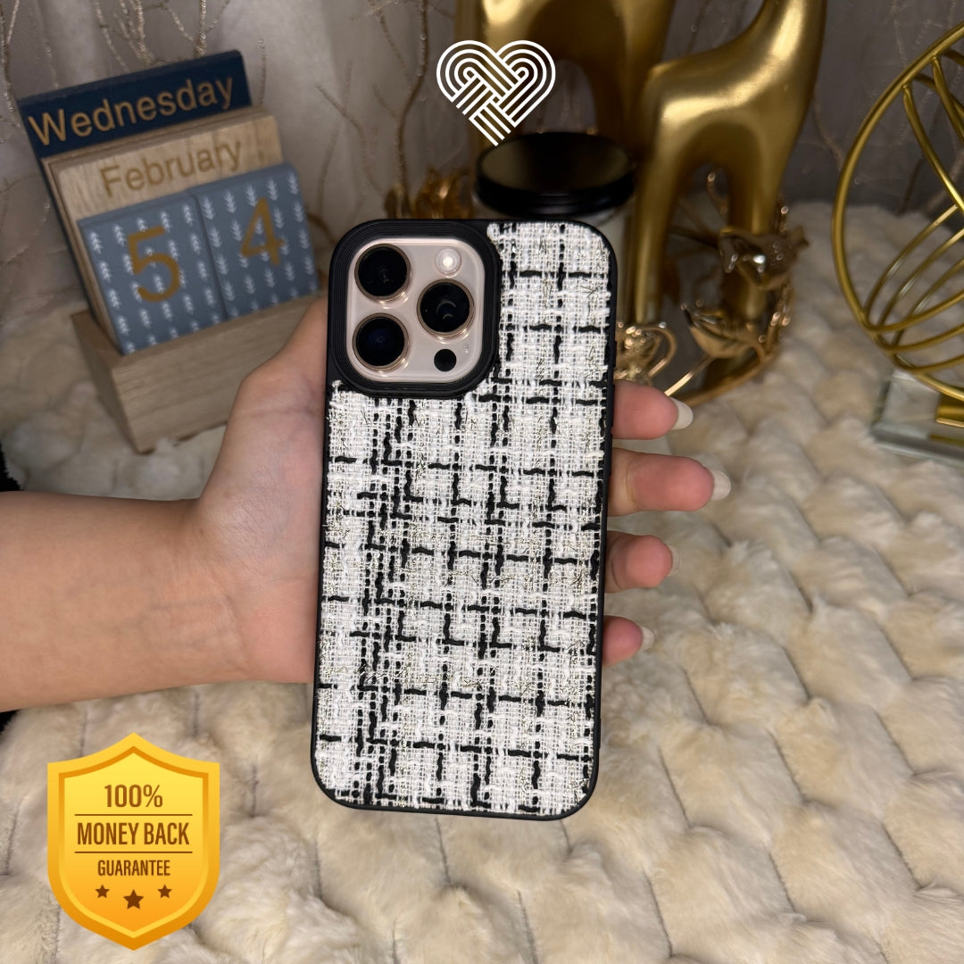 Tweed Texture iPhone Case