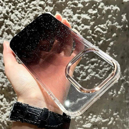 Glitter Mirror Clear Case