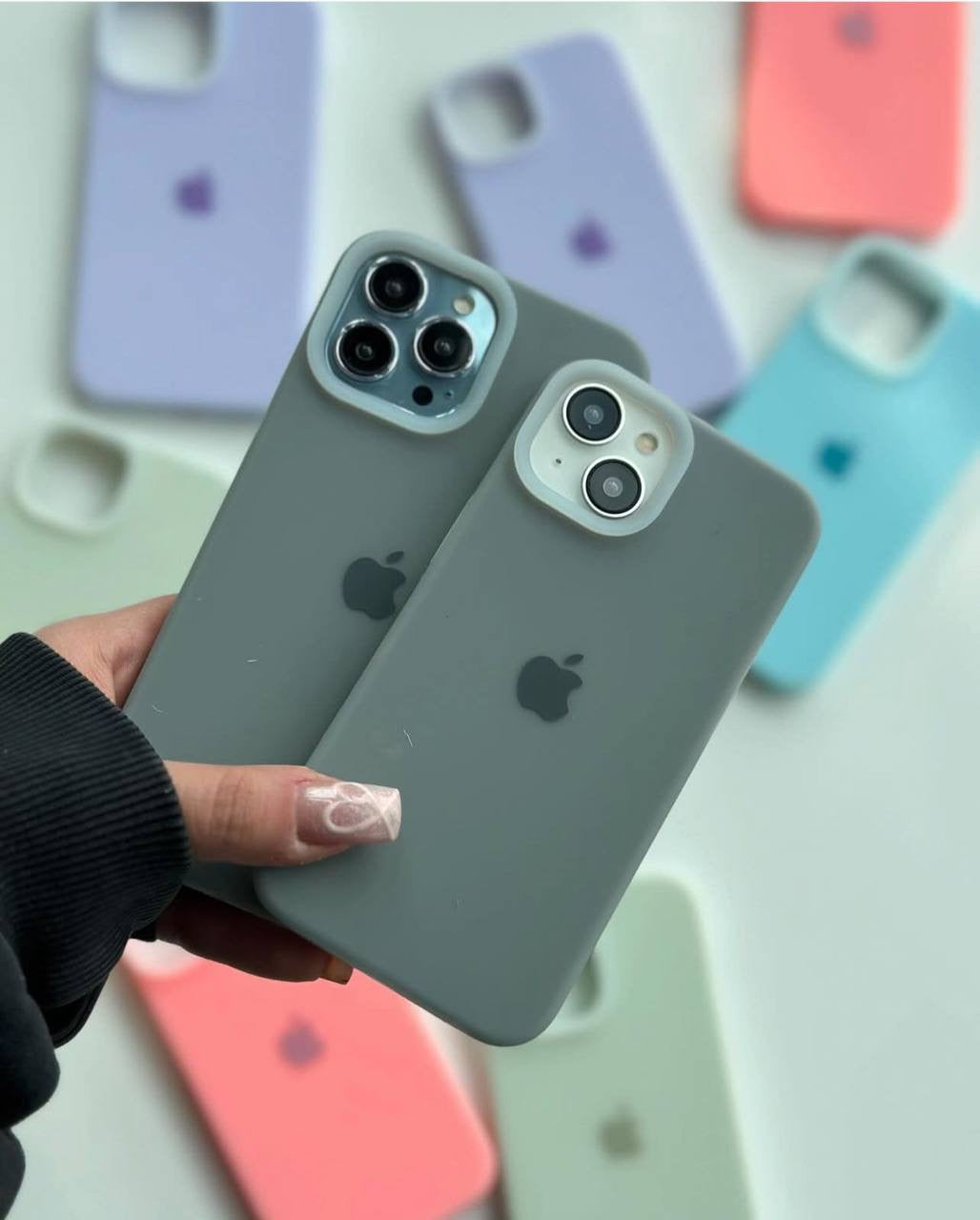 Premium Silicone Color Case