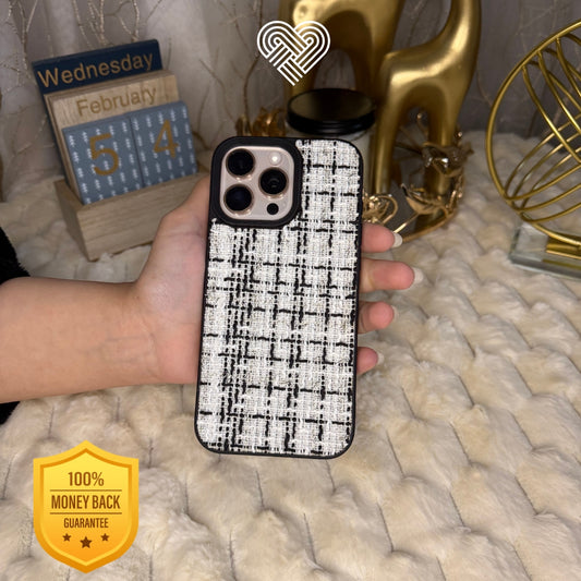 Tweed Texture iPhone Case